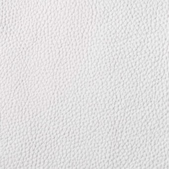 White leather texture displaying a repeating granular pattern of raised pores, with a smooth, matte finish and natural grain.